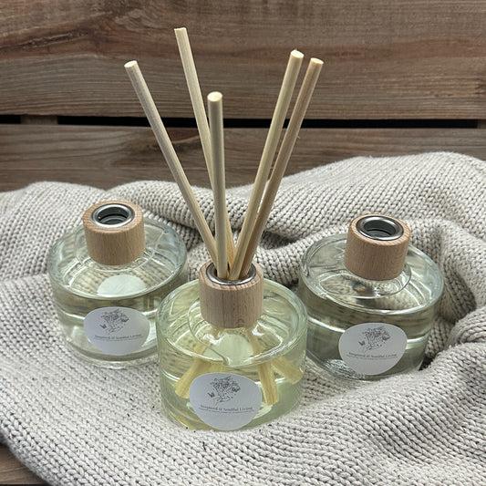 Clear 200ml Reed Diffuser - Australian Bush