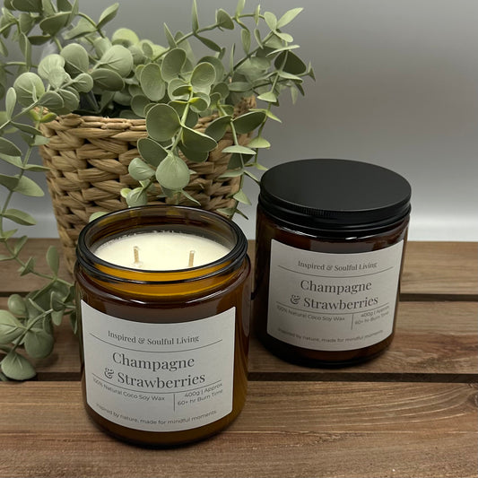 Candle | Champagne & Strawberries